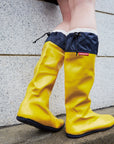 Pokeboo Packable Rubber Rain Boot - Yellow