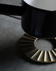 Brass Trivet: Sun