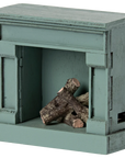 Fireplace, Mouse - Blue