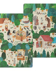 Yuru Log Notebook B6 - FOREST ANIMALS A