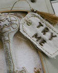 Magical Key, Cotton, Embellished Ornament, Token