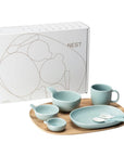 NEST 8pc set - Blue Green