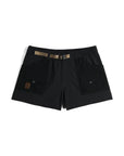 Retro River Shorts - Women BLACK