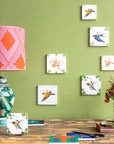 Bird of paradise | StoryTiles art on tile