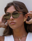 Fenix Acetate Unisex Aviator Sunglasses