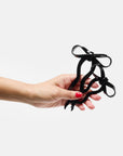 Bow Hairpin in Small Black