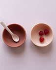Silicone Spoon Set - Blush / Terracotta