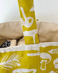 Boho Tote Bag : MUSHROOM