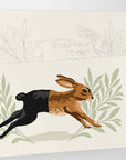 Running Hare | Modern Paint By Numbers Kit