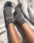 Hamaguri Wool Crew Socks - M
