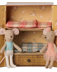 Ballet Mice in Dance Studio, Little Sister & Brother