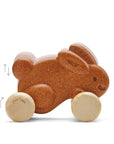 Push Along Bunny - Brown