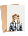 Zodiac Leo Card