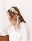 "Daisy" Silk Diamond Neckerchief