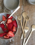 Brass Dessert Fork