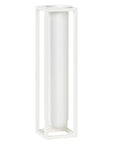 Kubus Vase Flora - White