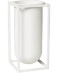 Kubus Vase Lily - White