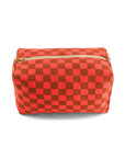 VIC DAMIER CORAL TOILET BAG