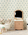 Sink Dresser with Mirror - POWDER