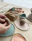 Meditative Art Clay Kit + Self-Care Meditations and Projects