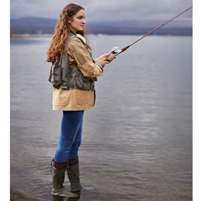 Pokeboo Packable Rubber Rain Boot - Olive