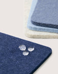Bierfilzl Merino Wool Square Coaster Multi 4 pk Social Hour