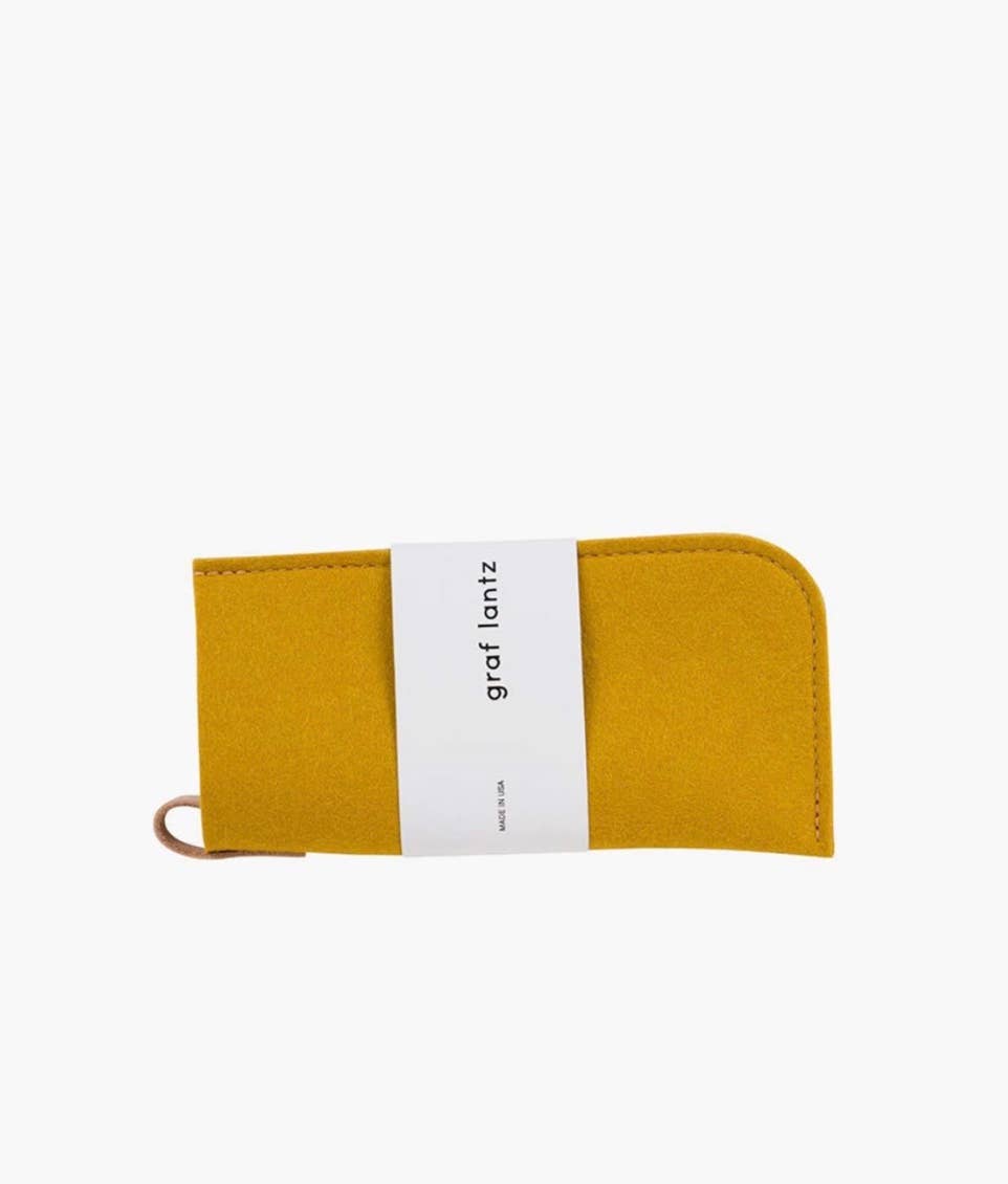 Eyeglass Sleeve - Dijon