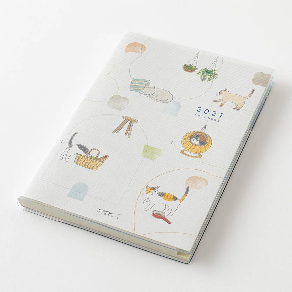 Midori Pocket Diary B6 : CAT