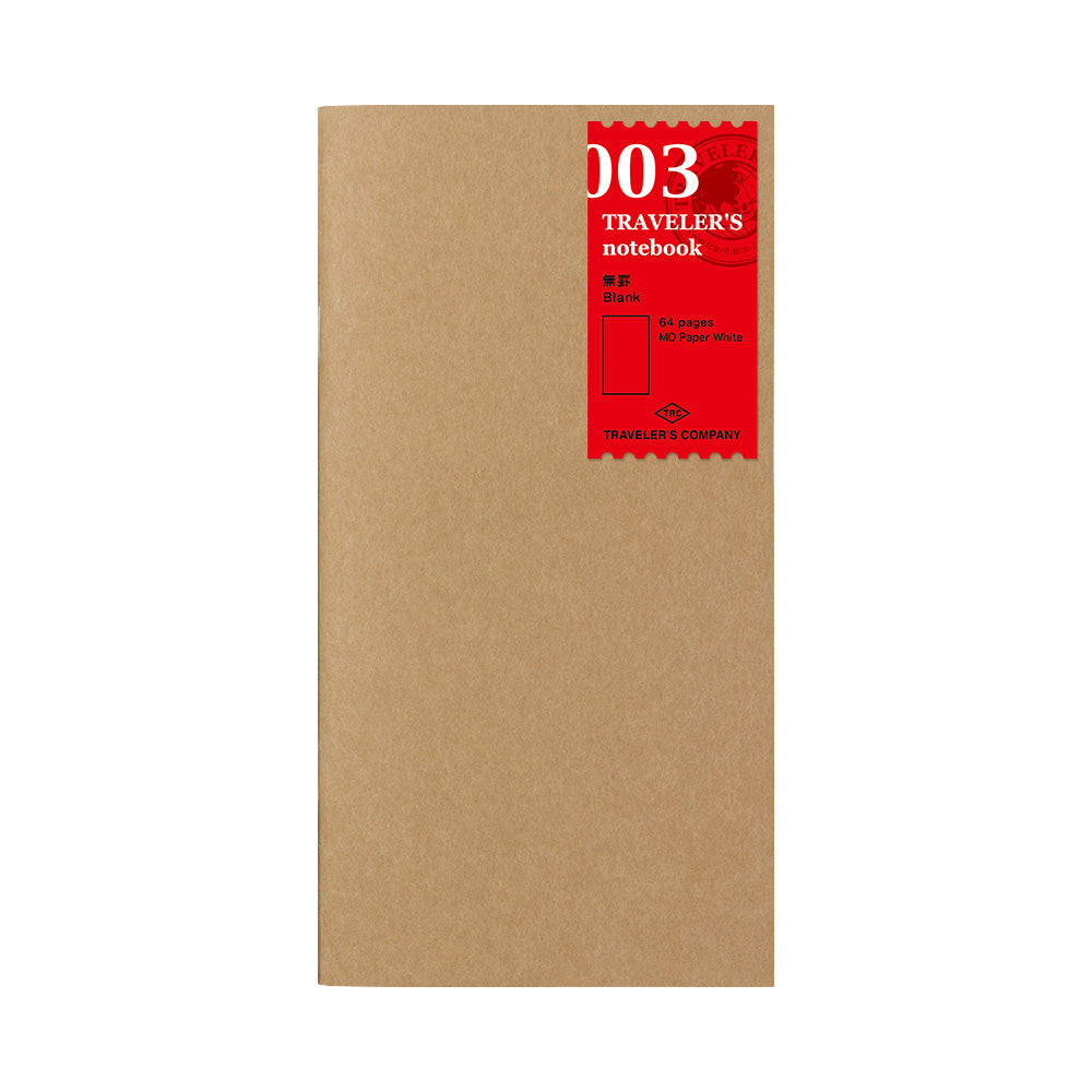 TN 003 REGULAR SIZE REFILL BLANK