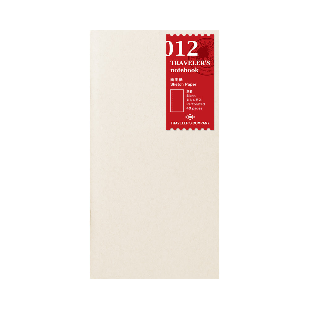 TN 012 Regular Size  REFILL Sketch Paper