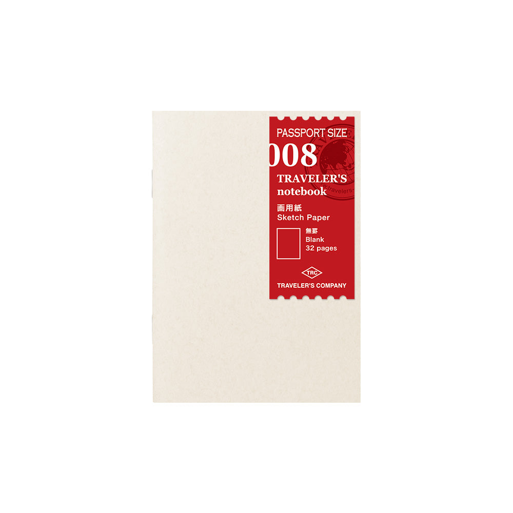 TN P 008 PASSPORT Size  REFILL Sketch Paper