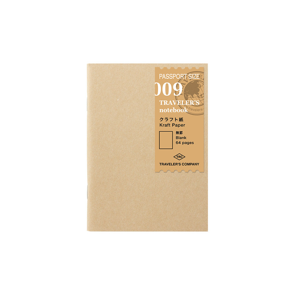 TN P 009 Passport Size Refill : KRAFT PAPER