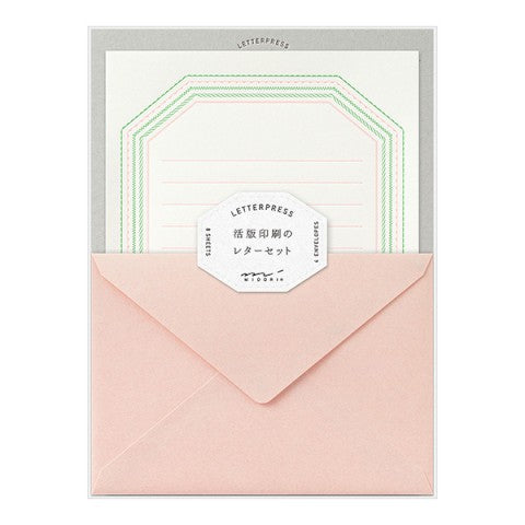 Letter Set - Press Frame Pink