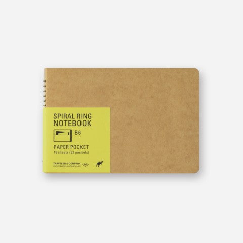 TRC Spiral B6 Paper Pocket