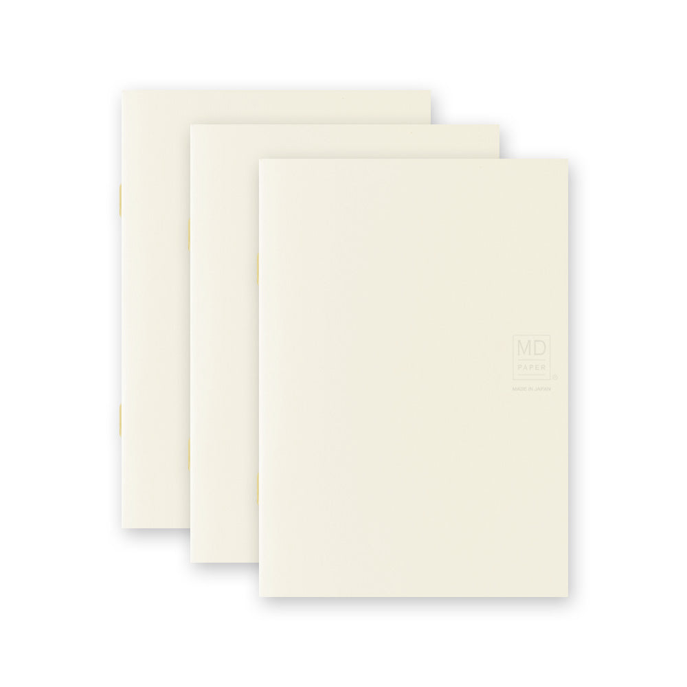 MD A6 LIGHT Notebook, Lined 3Pcs