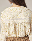 Romantic Peter Pan Collar Shirt