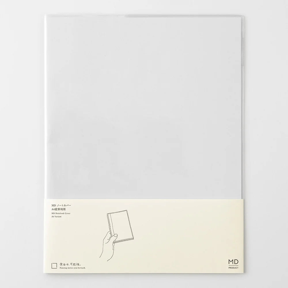 MD Notebook Clear Cover A4