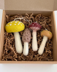 Mushroom Ornament Set