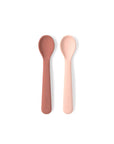 Silicone Spoon Set - Blush / Terracotta