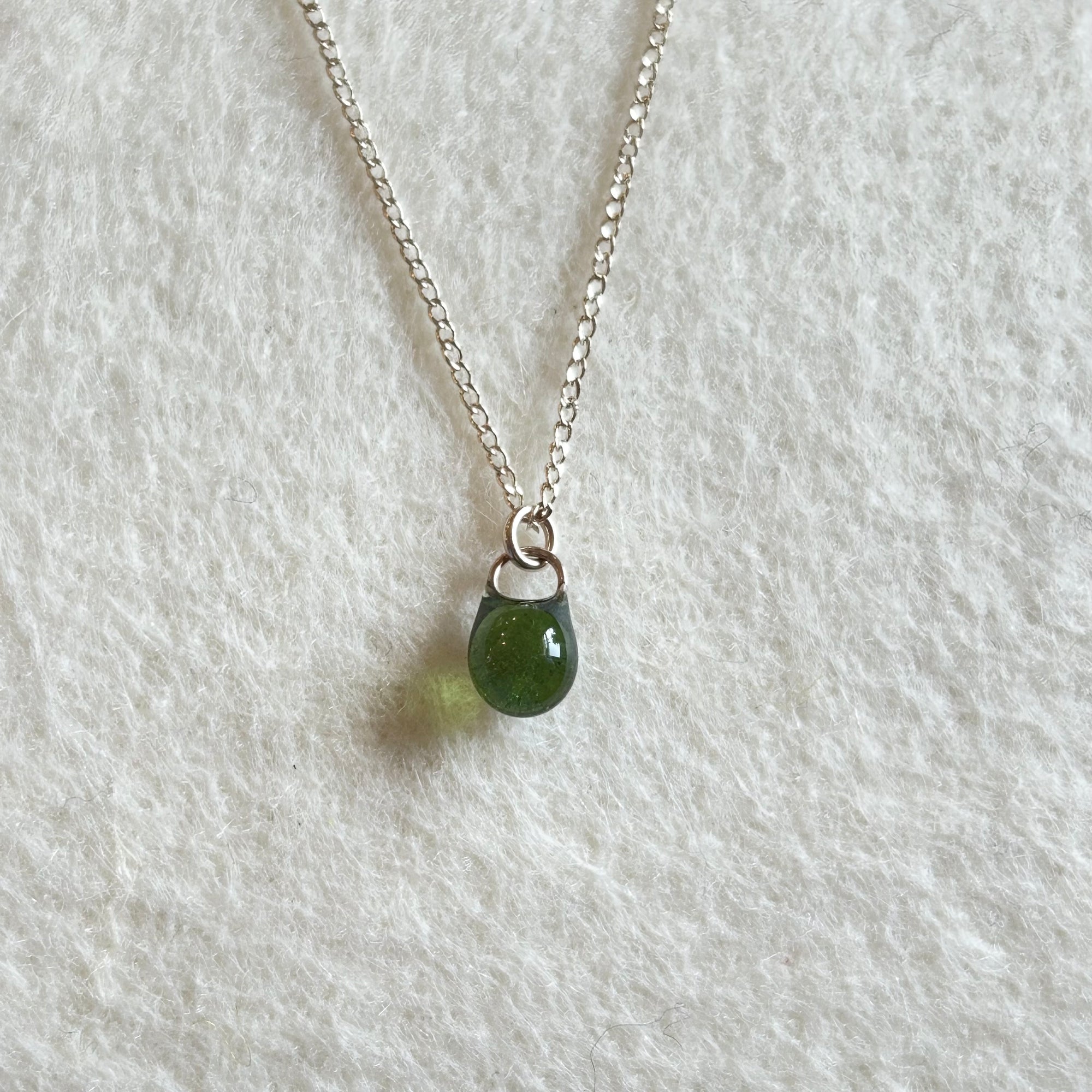 Droplet Small Necklace GF CUCUMBER