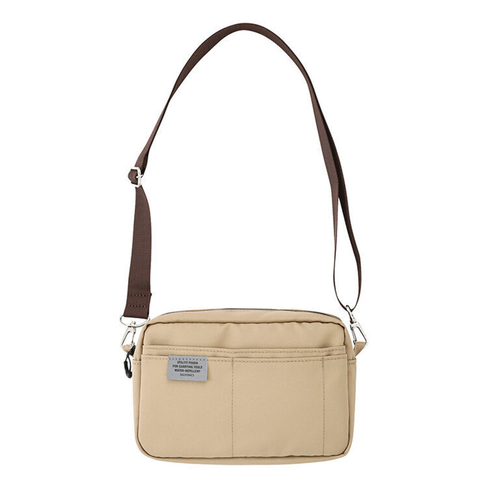 Delfonics Water-repellent Utility Pouch - Beige