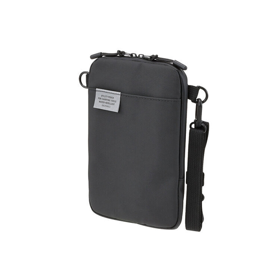 Delfonics Water-Repellent  Smartphone Pouch - Grey