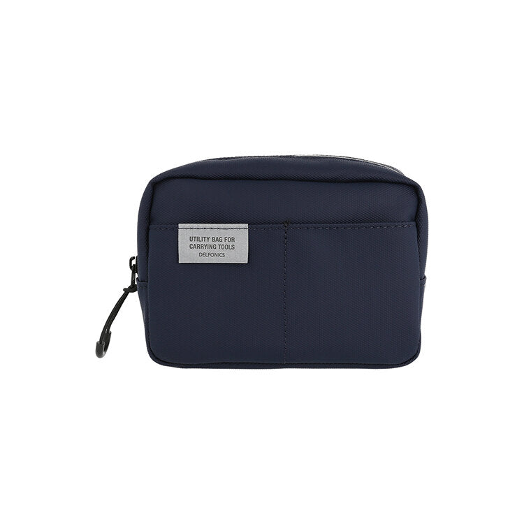 Delfonics Water-Repellent Utility Pouch - Dark Blue