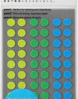 Dot Sticker Sheet - Yellow Blue