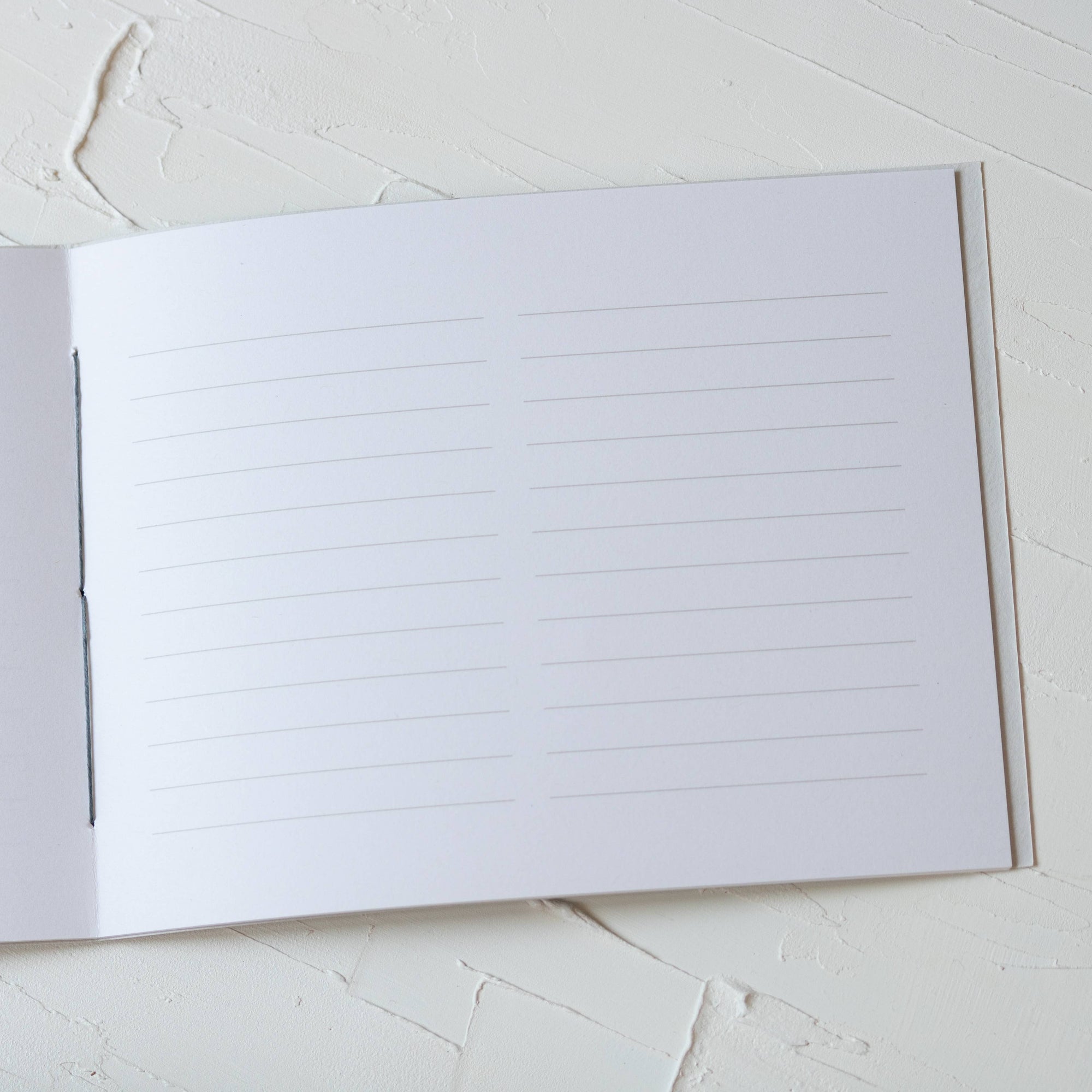 Stone Handmade Paper Stitched Guestbook