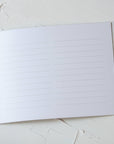 Stone Handmade Paper Stitched Guestbook