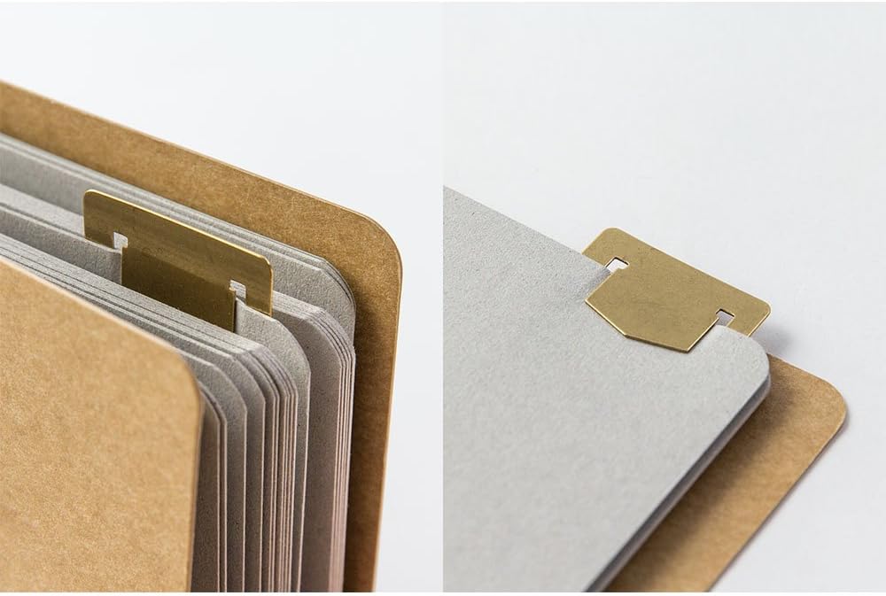 TRC Brass Template Bookmark - ALPHABET