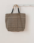 Paloma Tote / Black Stripe