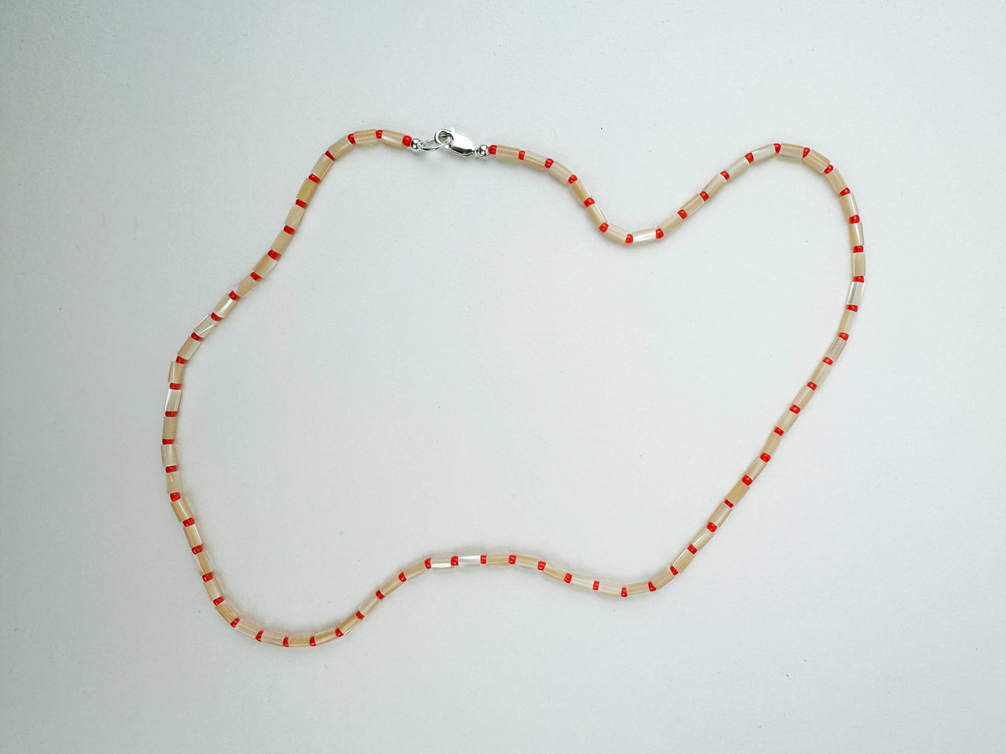 The Karo Necklace Orange Sunset