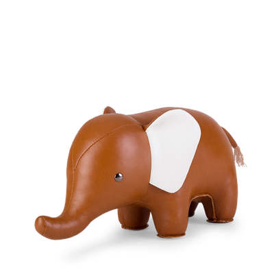 Elephant Paperweight Brown
